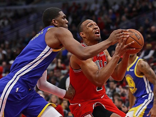Looney has impressed from the bench this season for the Golden State Warriors